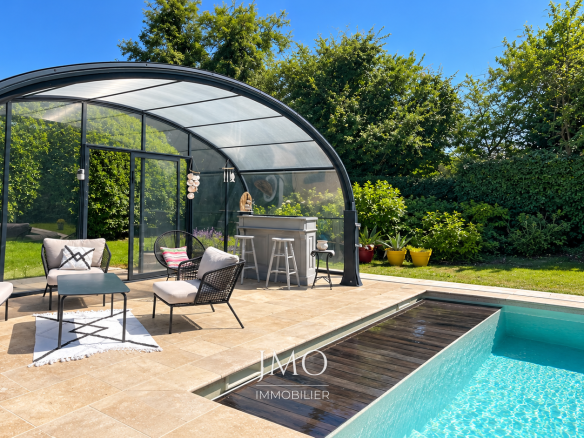 Pont-l’Évêque, maison 220 m² avec piscine sur 3 000 m²