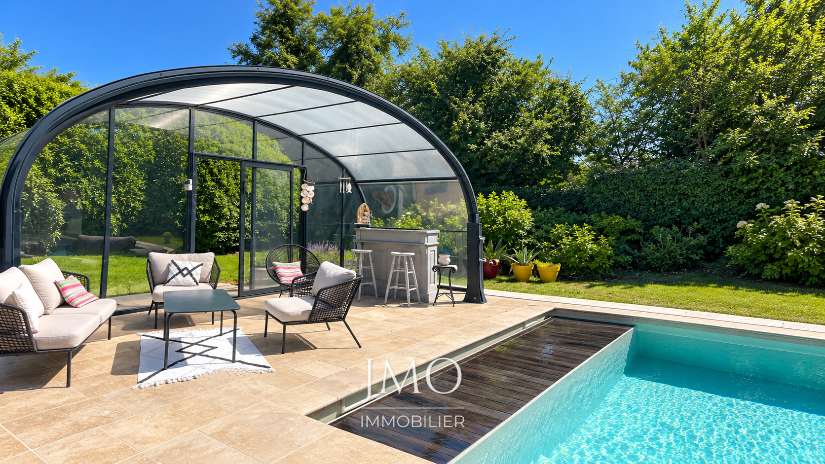 Pont-l’Évêque, maison 220 m² avec piscine sur 3 000 m²